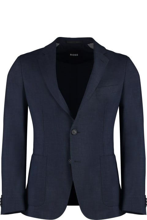 Hugo Boss Suits for Men Hugo Boss Mixed Wool Two-pieces Suit