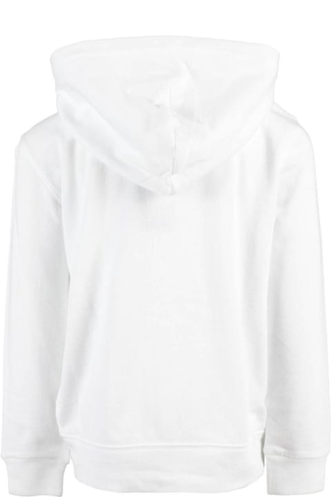 Sweaters & Sweatshirts for Boys Ralph Lauren Logo Embroidered Zipped Hoodie
