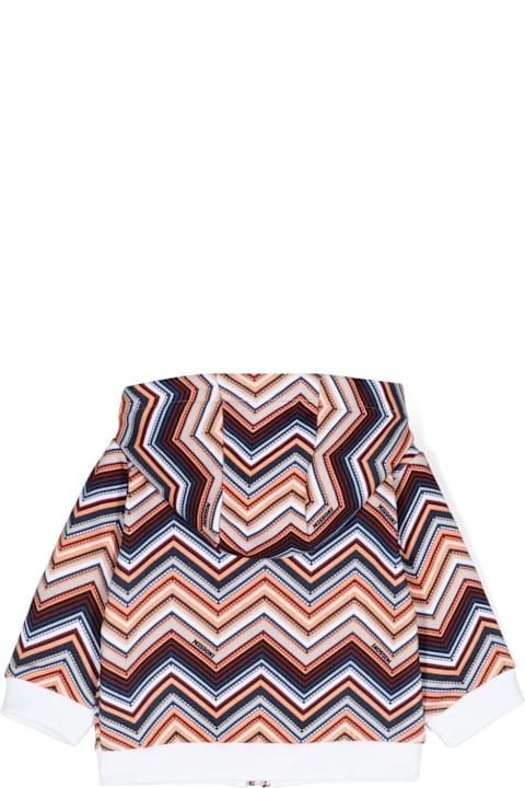 Missoni Kids لـ Men Missoni Kids Felpa Con Cappuccio