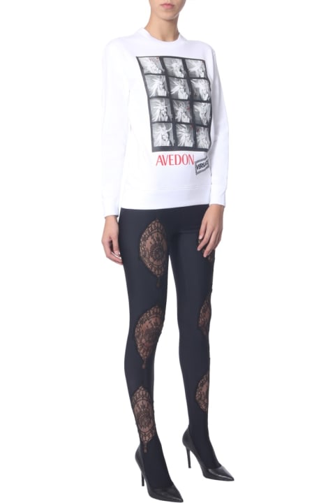 Versace Fleeces & Tracksuits for Women Versace Crew Neck Sweatshirt