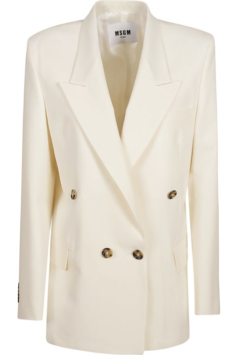 MSGM Coats & Jackets for Women MSGM Double-breasted Classic Blazer