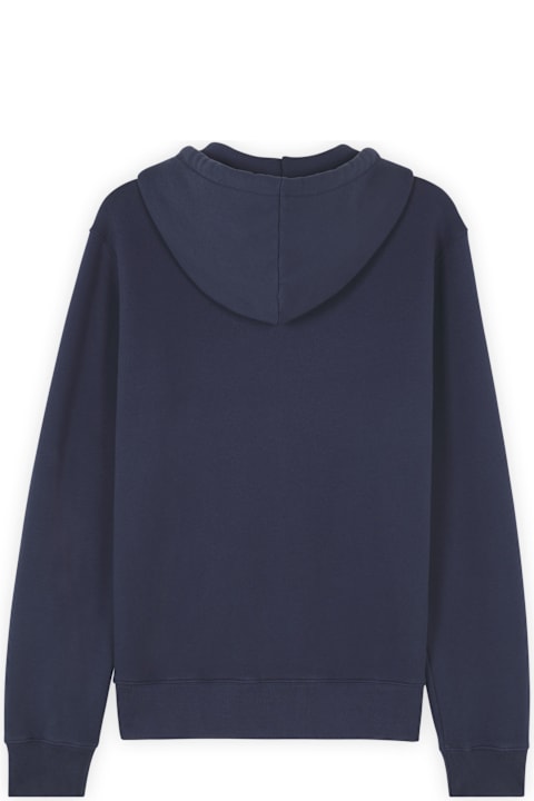 Homeware Maison Kitsuné Bold Fox Head Patch Comfort Zipped Hoodie