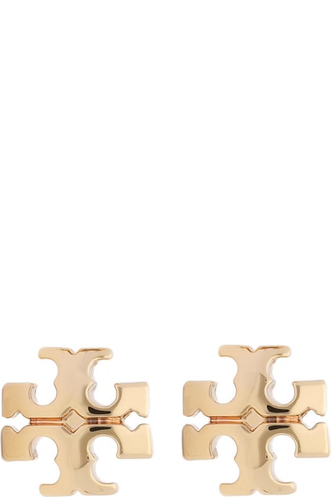 インテリア Tory Burch Kira Stud Logo Earrings