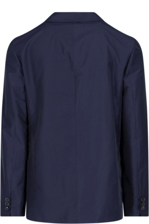 Coats & Jackets for Men Loewe Double Breasted Wool Blend Blazer