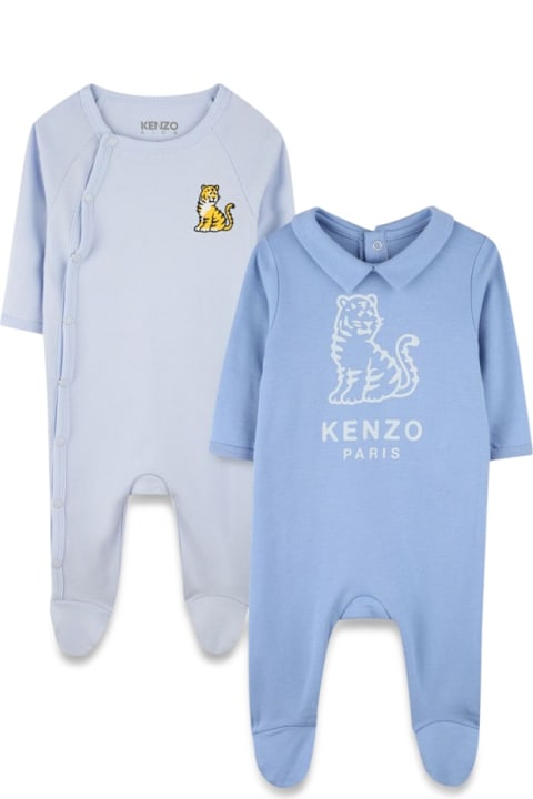 Bodysuits & Sets for Baby Girls Kenzo Set Of 2 Pyjamas