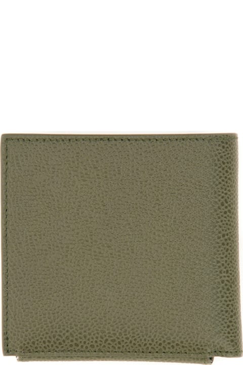 メンズ Thom Browneの財布 Thom Browne Leather Wallet