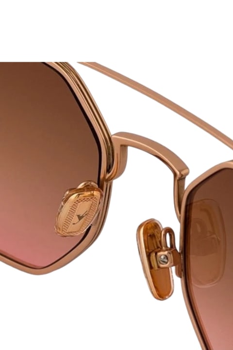 Eyepetizer Eyewear for Men Eyepetizer York - Rose Gold Sunglasses