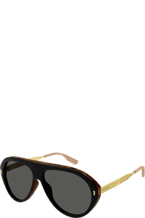 Eyewear for Women Gucci Eyewear Gucci Gg1515s Linea Lettering 001 Sunglasses