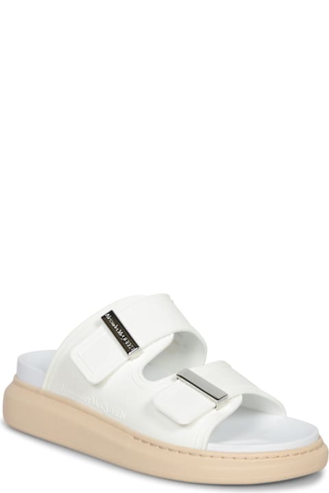 Alexander McQueen Sandals for Women Alexander McQueen Alexander Mcqueen Slides With Logo