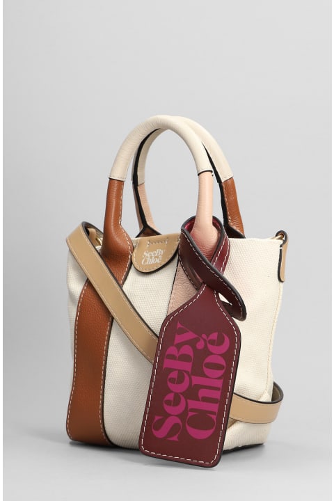 See by Chloé for Women See by Chloé Tote In White Leather