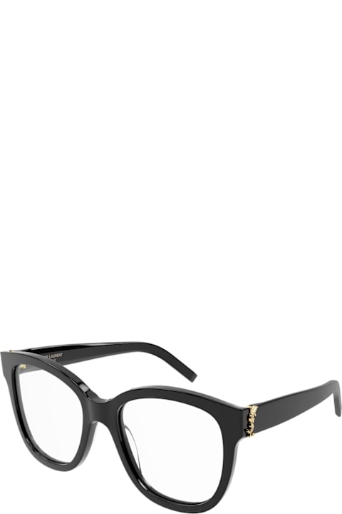 Saint Laurent Eyewear لـ Kids Saint Laurent Eyewear Saint Laurent Sl M97 Linea Monogram 001 Black Glasses