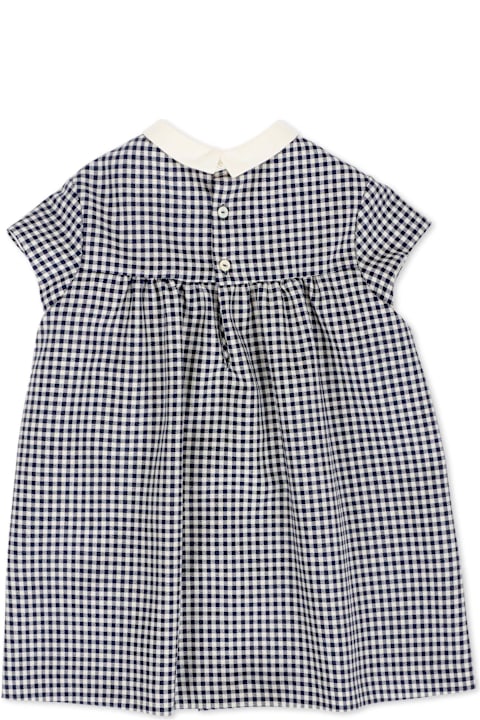 Fashion for Women Gucci Blue Dress For Baby Girl With Gg