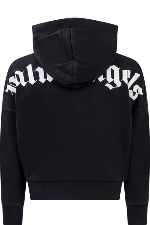 Topwear for Boys Palm Angels Hoodie With Logo