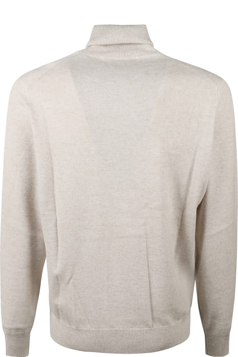 Homeware Brunello Cucinelli Rib Trim Plain Jumper