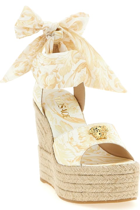 Versace 'la Medusa' Wedges