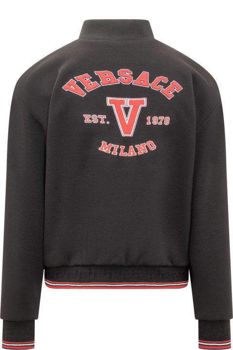 Versace for Men Versace Patch Bomber Jacket