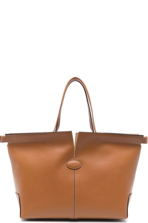 Tod's for Women Tod's Logo Debossed Medium Tote Bag