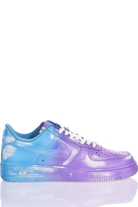 Mimanera Shoes for Women Mimanera Nike Air Force 1 Purple Blue