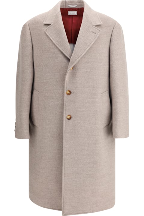 Fashion for Men Brunello Cucinelli Wool Coat