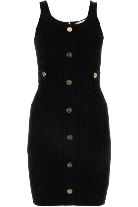 ウィメンズ Michael Korsのワンピース＆ドレス Michael Kors Black Stretch Viscose Blend Mini Dress