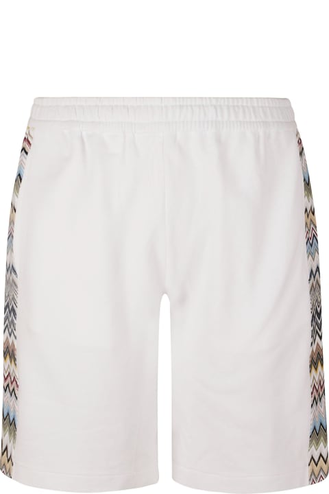 Missoni Pants for Men Missoni Stripe Sided Elastic Waist Shorts