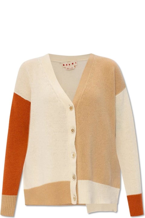 Marni Sweaters for Women Marni V-neck Buttoned Cardigan