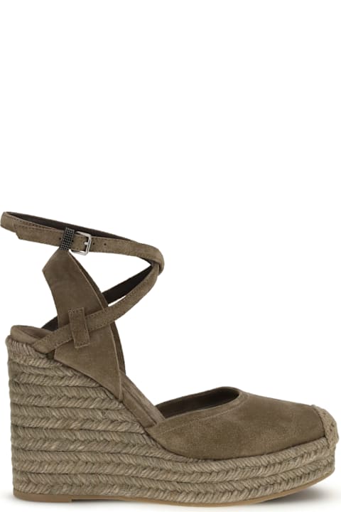 Brunello Cucinelli Precious Loop Espadrilles