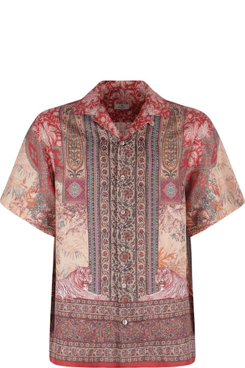 Etro for Men Etro Printed Silk Shirt