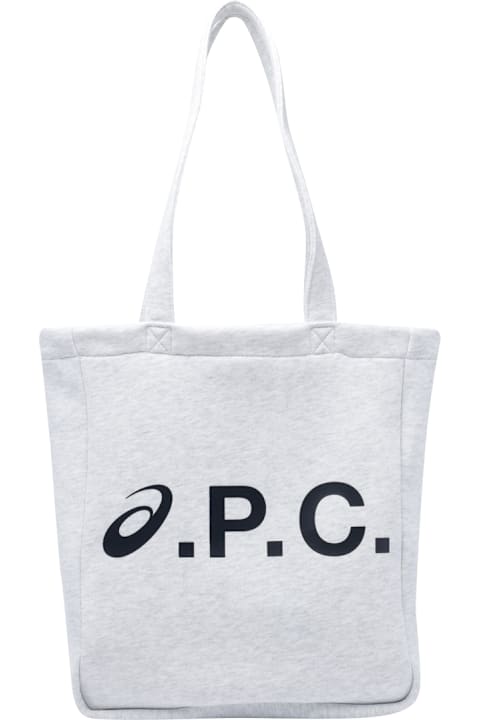 A.P.C. حقائب الكتف لـ القسم الرجالي A.P.C. Non Pubblicare Fino Al 5/04 Lou Asics Tote Bag