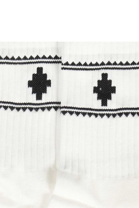 Marcelo Burlon Underwear for Women Marcelo Burlon Cotton Socks With Logo