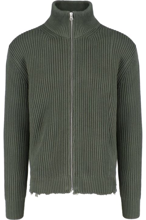 Clothing for Men MM6 Maison Margiela Zip Sweater