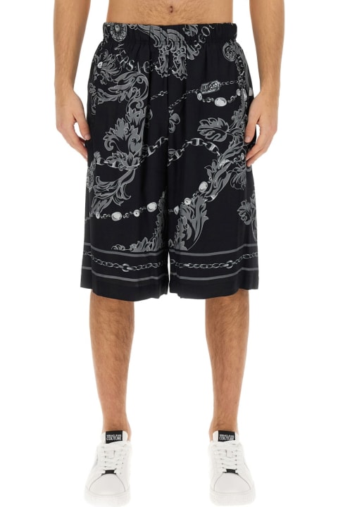 Versace Jeans Couture for Men Versace Jeans Couture Chain Couture Bermuda Shorts