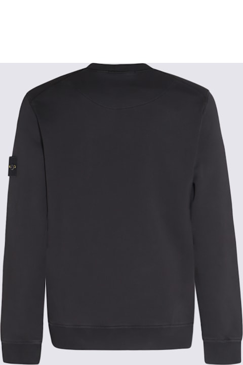 Homeware Stone Island Black Cotton Sweasthirt