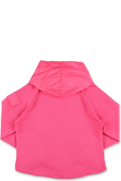 Topwear for Girls MSGM Nylon Hood Fleece
