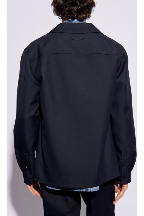 メンズ Gucciのコート＆ジャケット Gucci Jacket With Logo