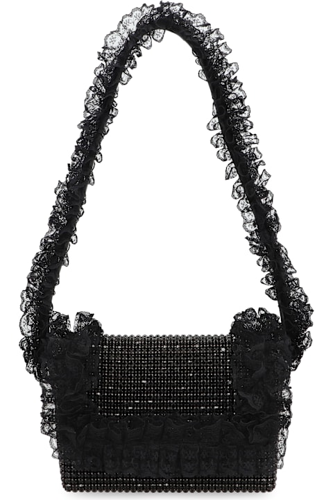 self-portrait for Kids self-portrait Self-portrait X Christopher Kane - Shoulder Bag With Rhinestones