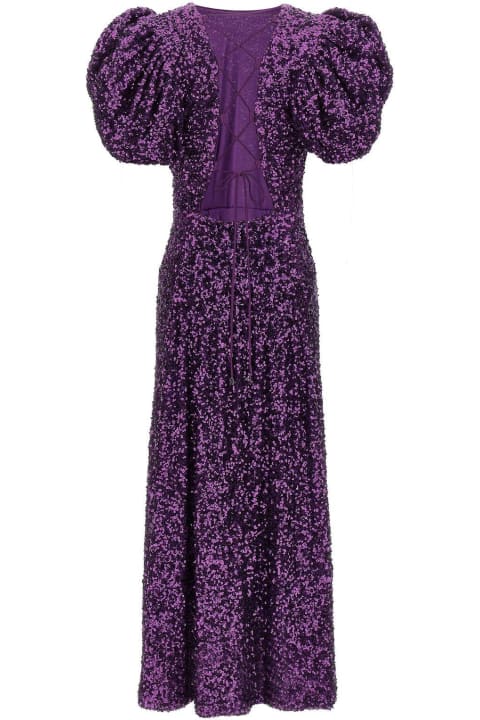 Rotate by Birger Christensen Dresses for Women Rotate by Birger Christensen Sequin Embellished Maxi Dress