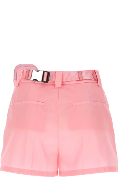 ウィメンズ新着アイテム Prada Pink Nylon Shorts