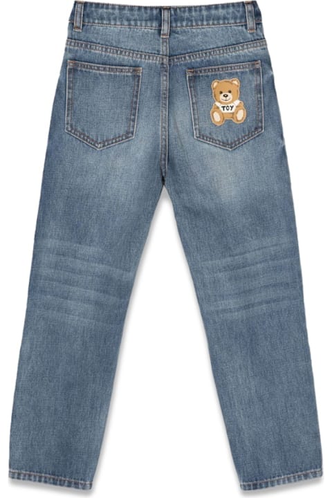 Moschino لـ بنات Moschino Jeans Rips