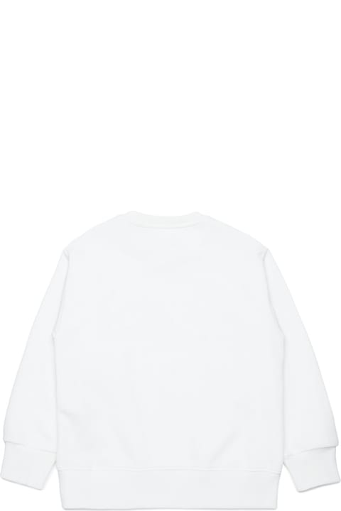 MM6 Maison Margiela Sweaters & Sweatshirts for Boys MM6 Maison Margiela Logo-printed Crewneck Sweatshirt