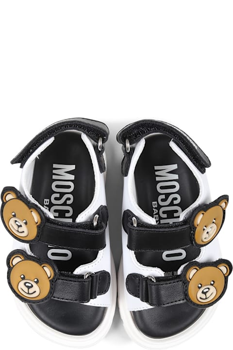 Moschino أحذية لـ أولاد Moschino Multicolor Sandals For Babykids And Kids