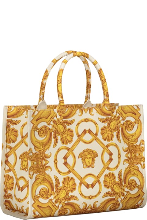Sale for Women Versace Canvas Tote Bag