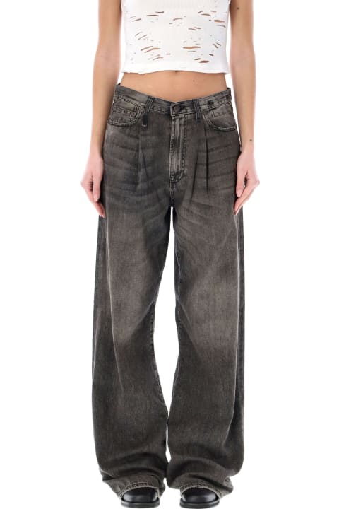 Homeware R13 Damon Pleated Wide Leg Jean