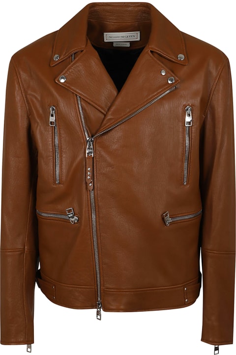 Fashion for Men Alexander McQueen Leather Biker Jacket