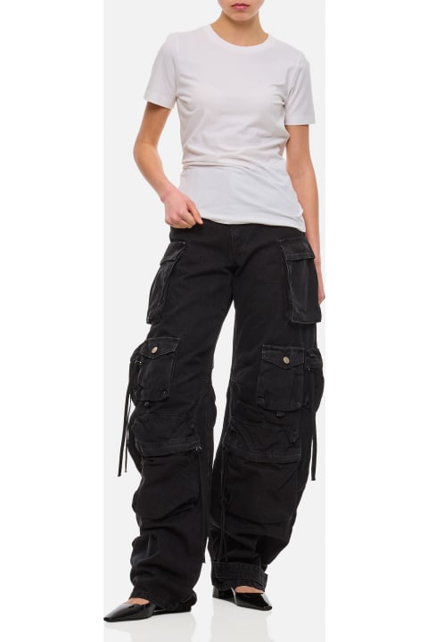 Pants & Shorts for Women The Attico Fern Denim Cargo Trousers