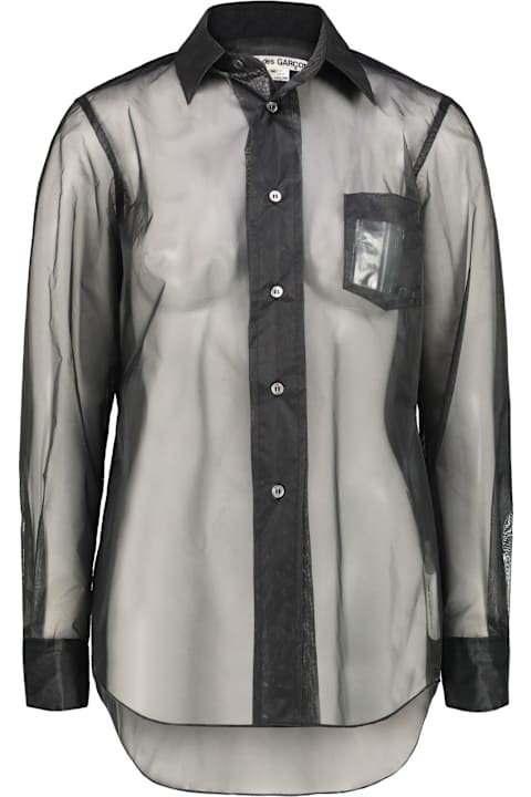 Comme des Garçons Topwear for Women Comme des Garçons Comme Des Garçons Classic Shirt In Nylon