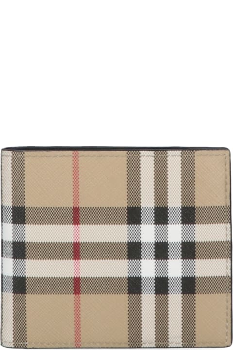 Burberry Wallets for Men Burberry Printed E-canvas Wallet
