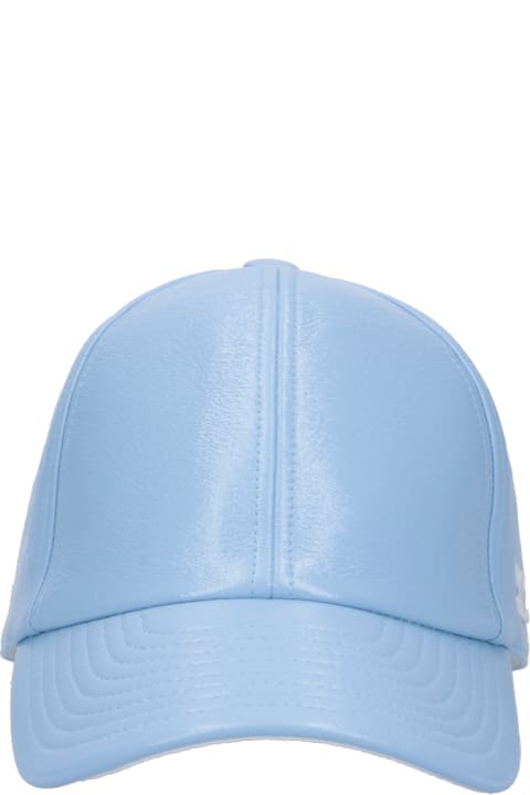 Hats for Women Courrèges Vynil Reedition Baseball Cap