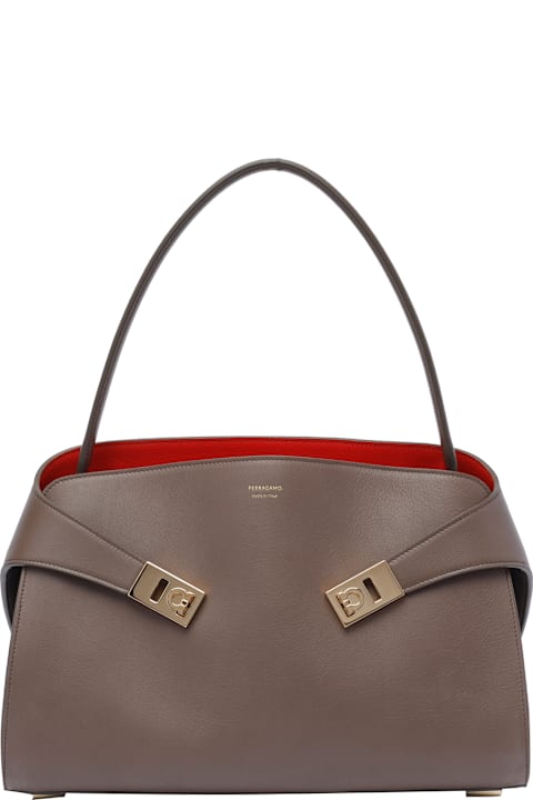 Homeware Ferragamo Small Hug Shoulder Bag