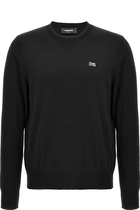 Dsquared2 لـ Men Dsquared2 'crewneck' Sweater